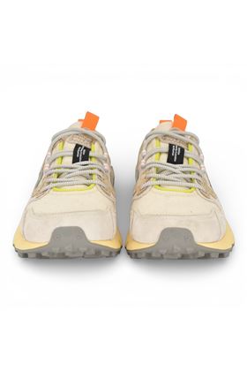 Sneaker donna Flower Mountain in camoscio e tessuto multicolore. FLOWER MOUNTAIN | YAMANO3M-1N48